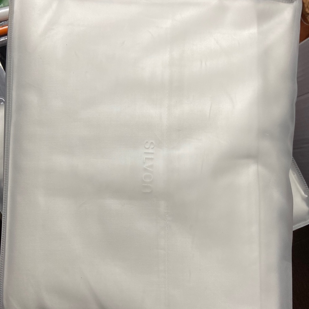 Silvon queen size sheets white